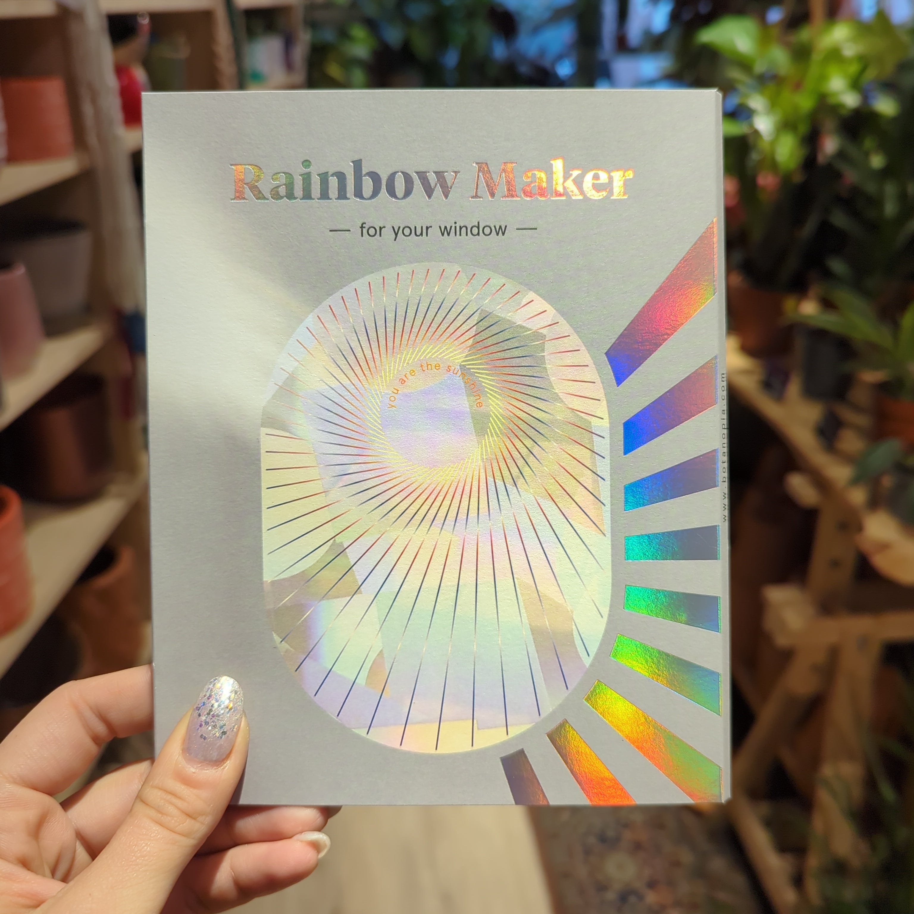 Rainbow Maker (sticker holographique) | Botanopia