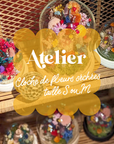 🌻 Atelier Cloche de Fleurs Séchées - taille S ou M 🌻