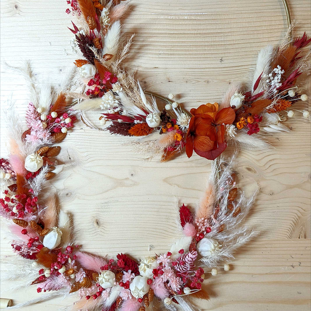 🌸 Trockenblumen-Kronen-Workshop – Größe S 🌸