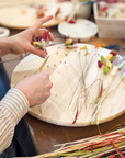 🌸 Atelier Couronne Murale ou de tête en Fleurs Séchées 🌸
