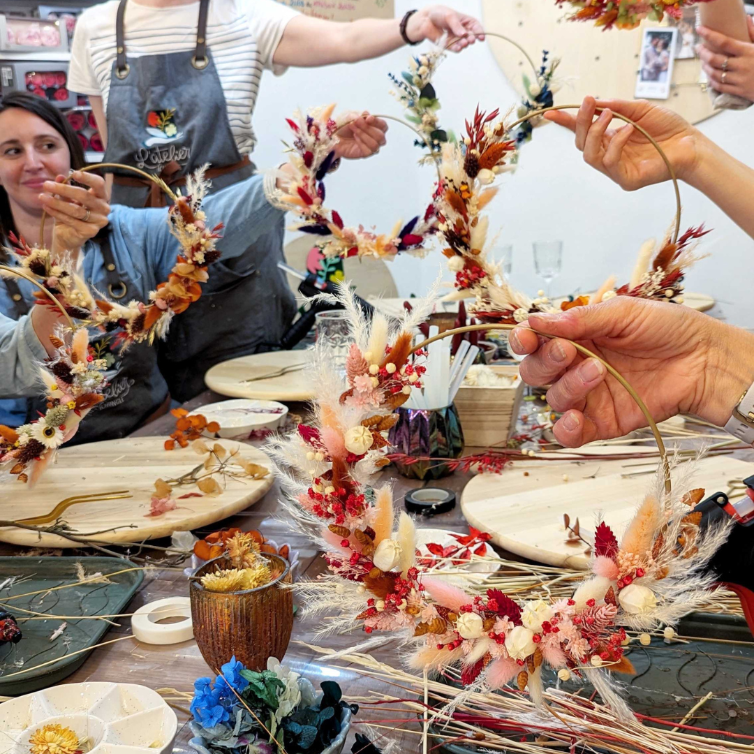 🌸 Trockenblumen-Kronen-Workshop – Größe S 🌸