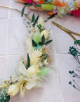 Kit de Couronne de fleurs séchées ⎮Atelier Tchungle