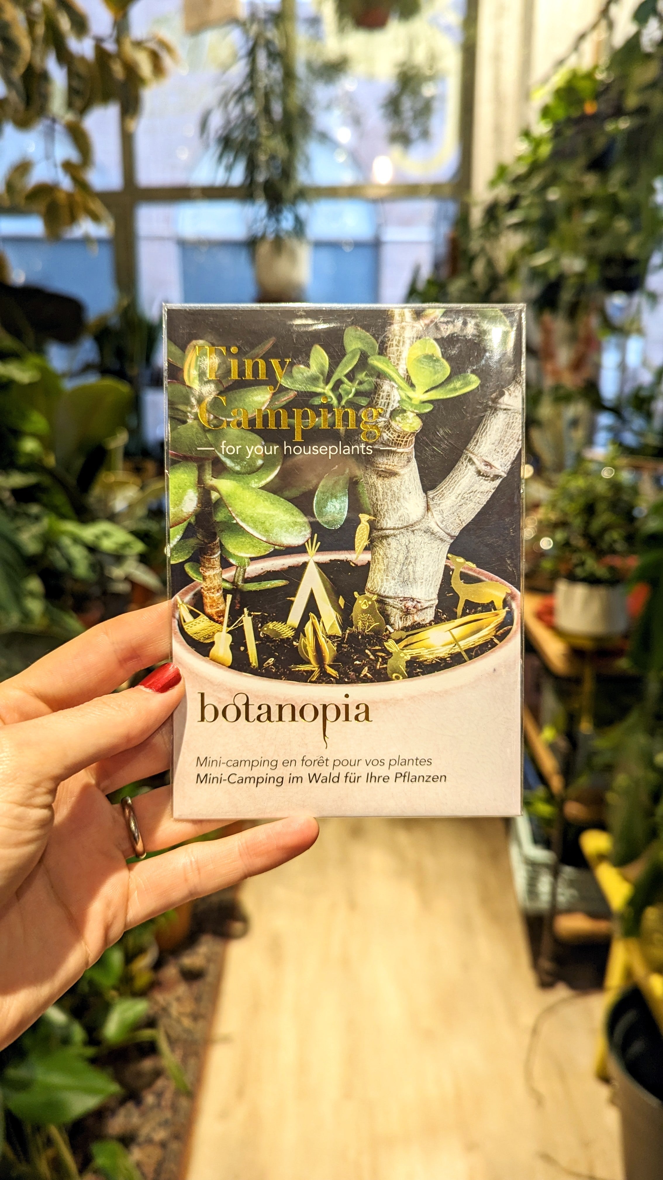 Botanopia | Décoration de plantes - Mini Camping pour tes plantes !