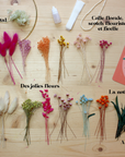 Kit de Couronne de fleurs séchées ⎮Atelier Tchungle