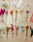 Kit de Couronne de fleurs séchées ⎮Atelier Tchungle