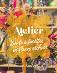 🪩 Atelier boule disco en Fleurs Séchées 🪩