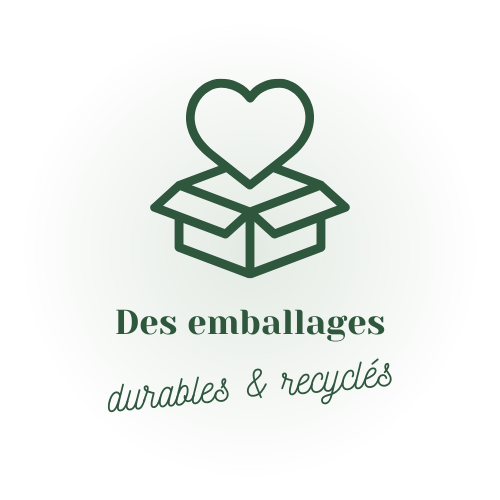 emballages durables et recyclés