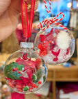 🎅 Atelier Boules de Noël en Fleurs Séchées 🎅