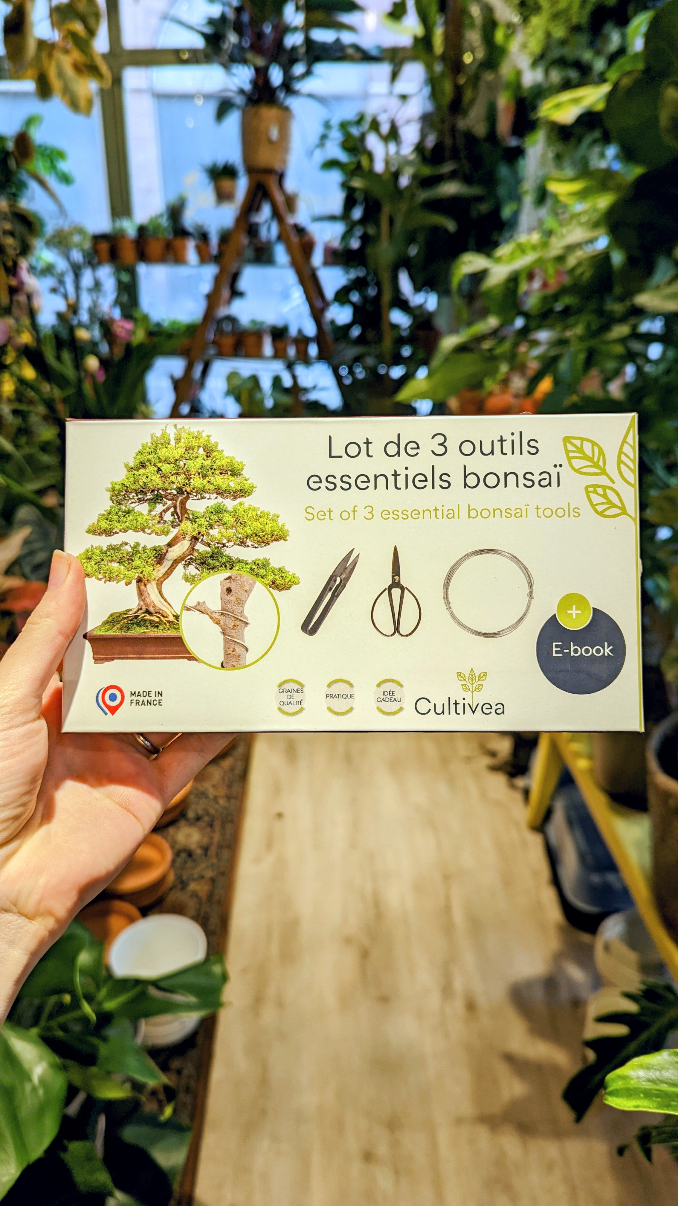Cultivea  Set de 3 outils bonsaï – Tchungle