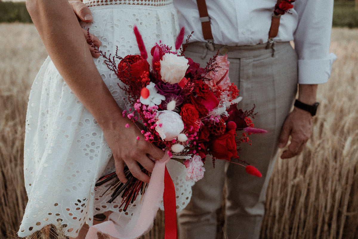 On fleurit ton mariage (en fleurs séchées)