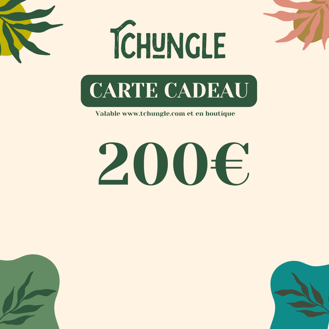 Carte cadeau Tchungle