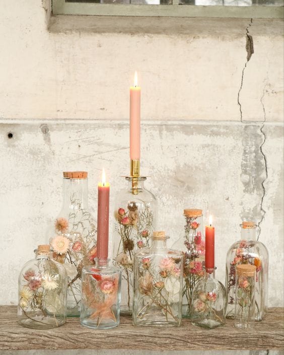 💐 Atelier Bougeoir fleuri 🕯️