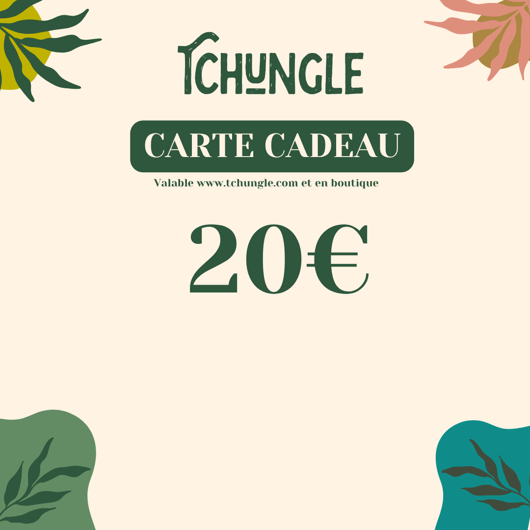 Carte cadeau Tchungle