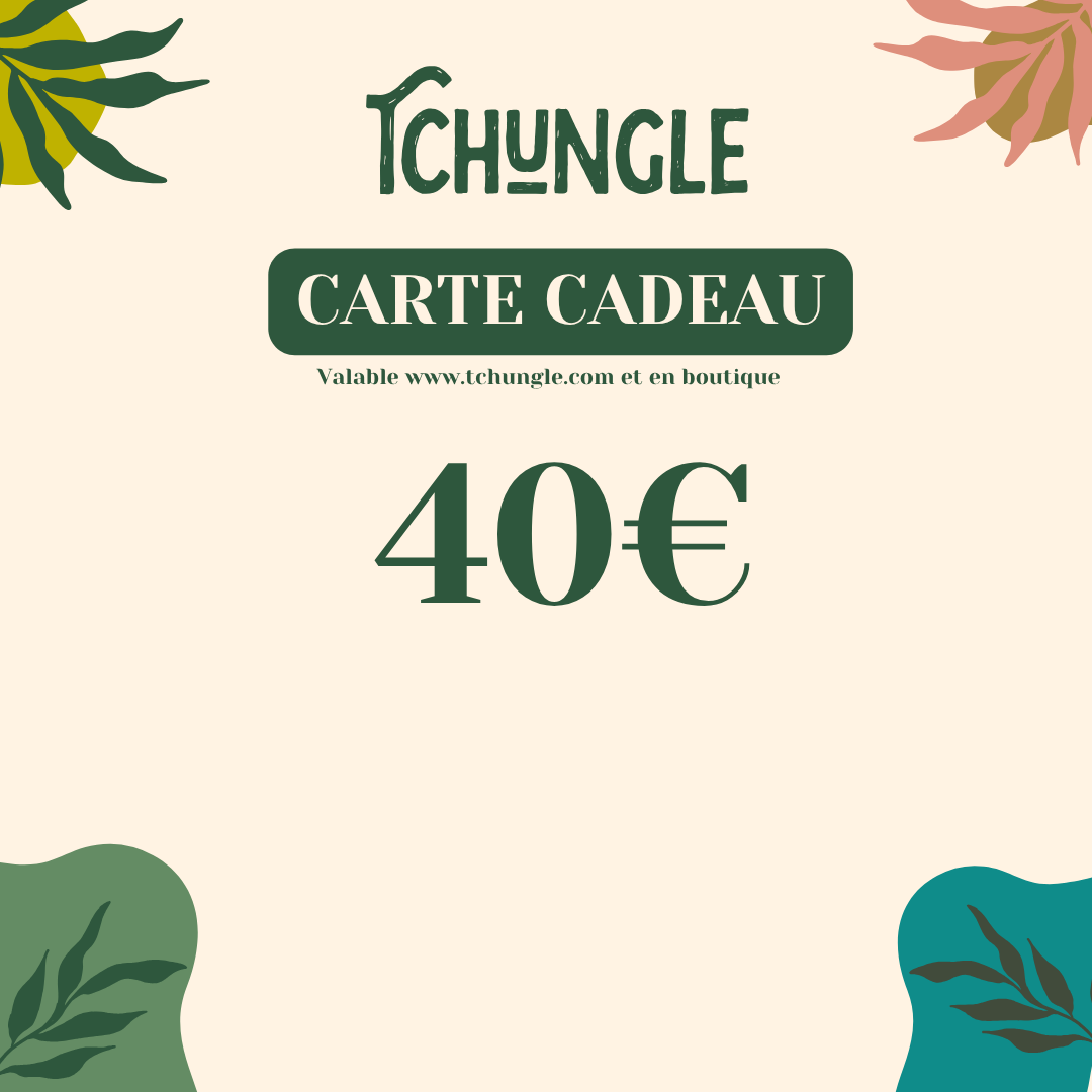 Carte cadeau Tchungle
