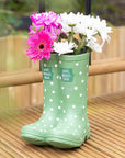 Pot à fleurs Welly vert clair
