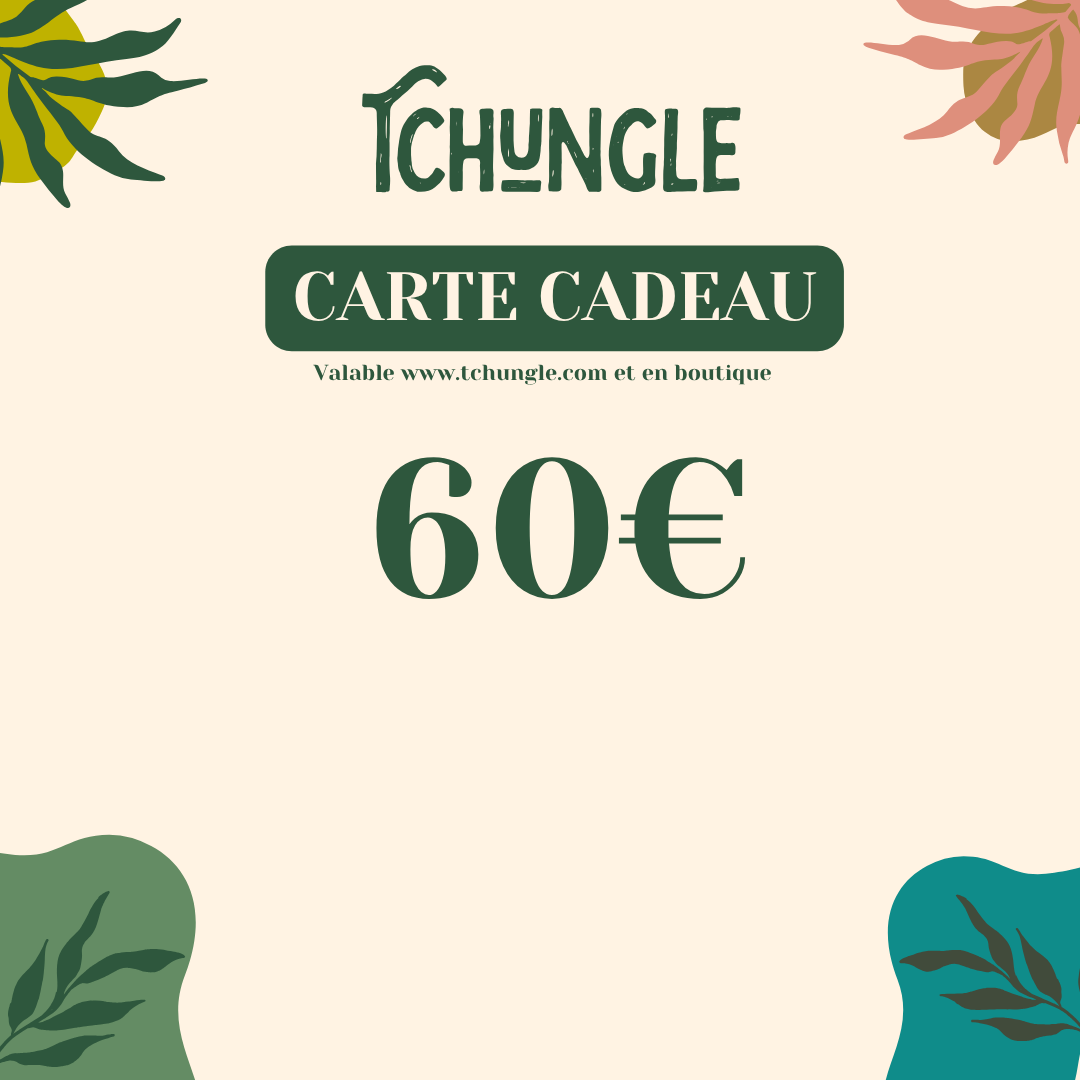 Carte cadeau Tchungle