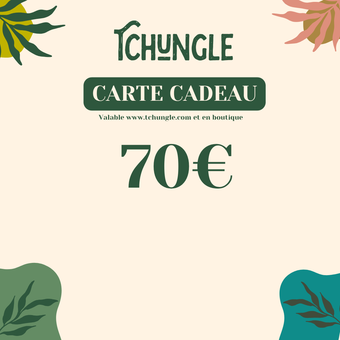 Carte cadeau Tchungle