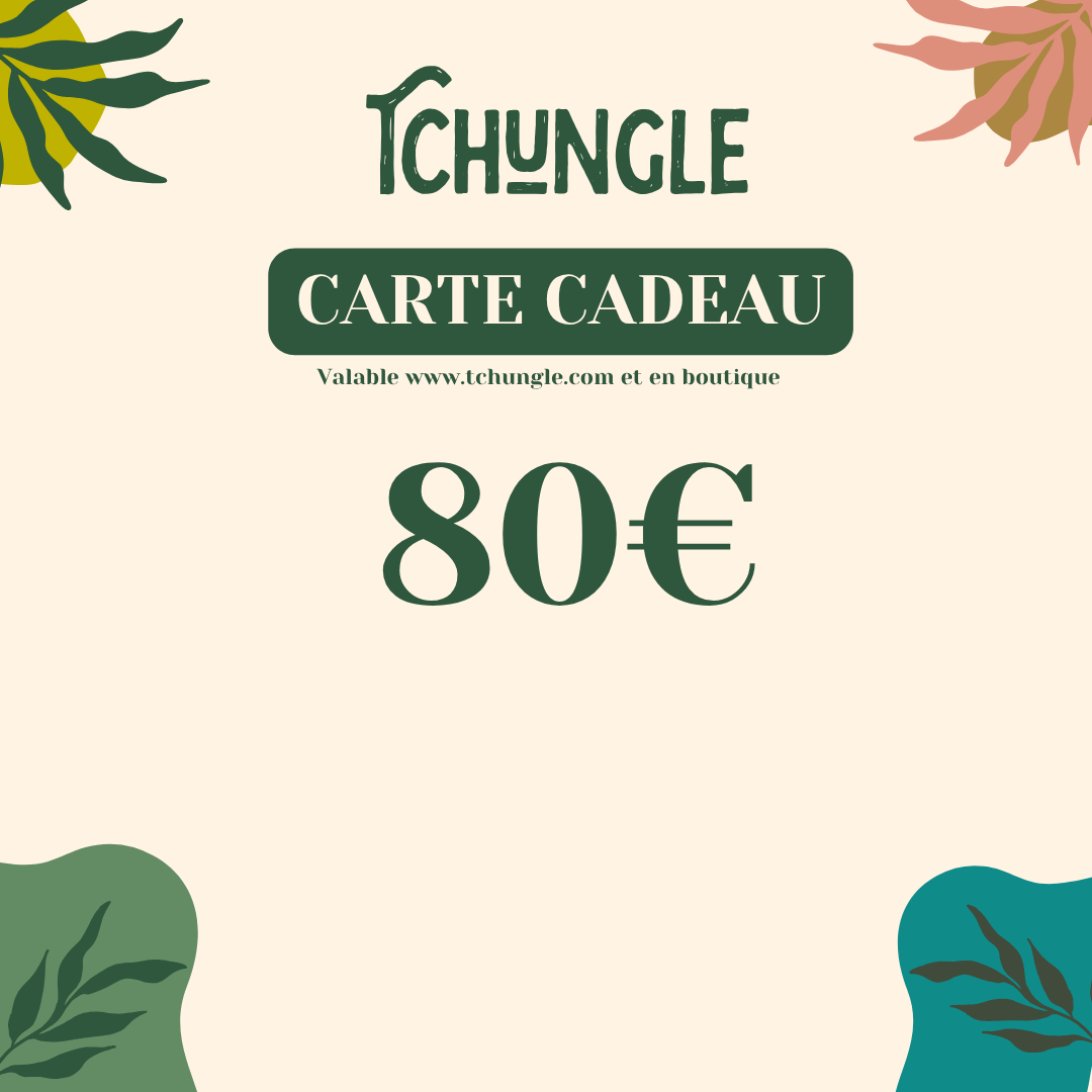Carte cadeau Tchungle