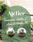 ☘️ Atelier Terrarium Anna ou Amélia - Taille M ☘️