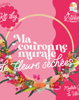 Kit de Couronne de fleurs séchées - Atelier Tchungle