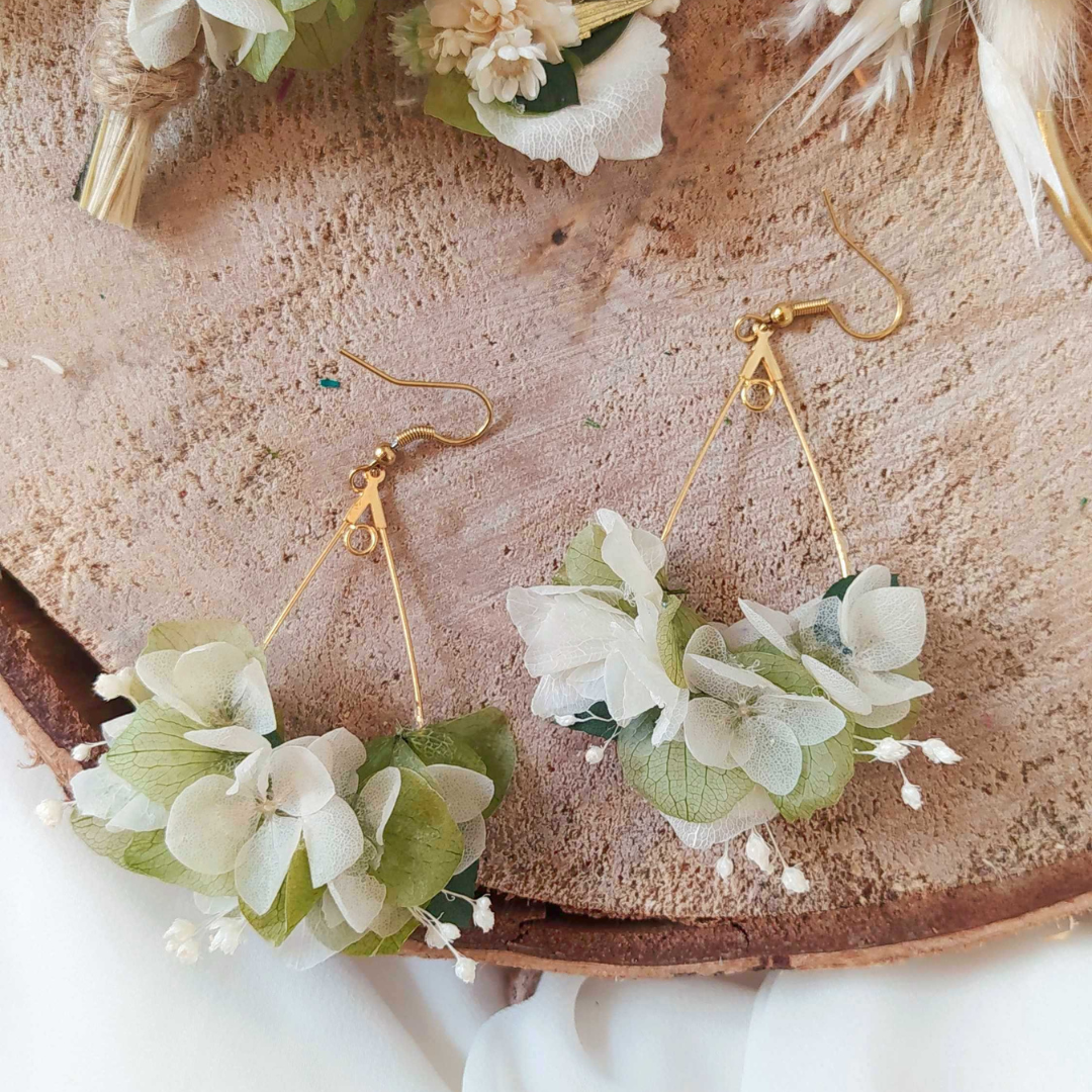 🌼 Atelier Boucles d&#39;oreilles en Fleurs Séchées 🌼