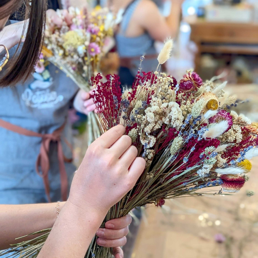 PRIVATISATION Naïs 🌸 bouquet de fleurs séchées