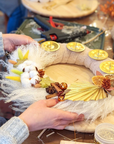 🕯️ Atelier Couronne de l'Avent en Fleurs Séchées 🕯️