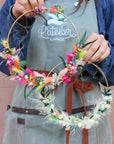 Kit de Couronne de fleurs séchées - Atelier Tchungle