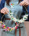 Kit de Couronne de fleurs séchées - Atelier Tchungle