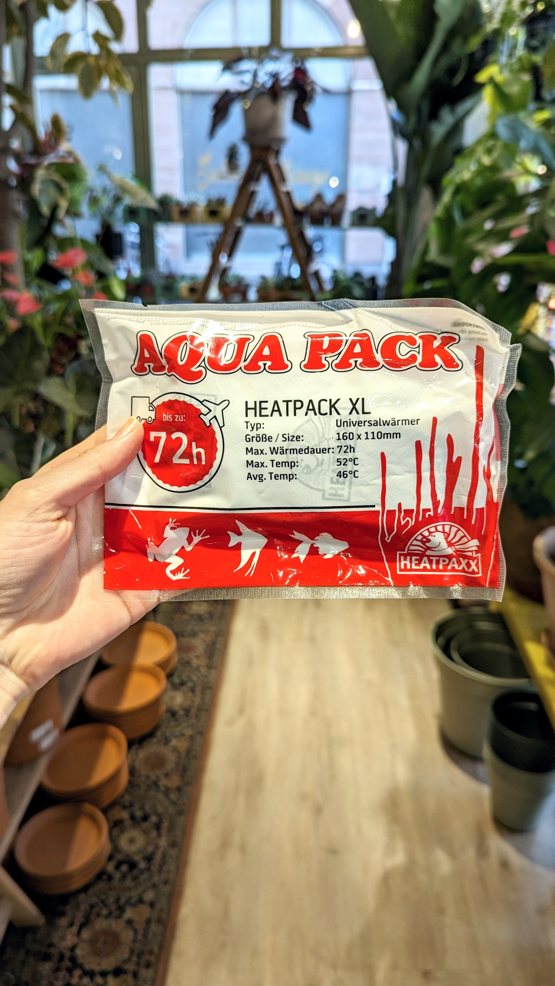 Heat Pack (Chaufferette pour colis)