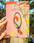 Pop-up card - Small mobile "Swinging Parakeets" - Studio ROOF