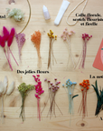 Kit de Couronne de fleurs séchées - Atelier Tchungle