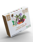 Kit de jardinage thématique - Graines & semences│Dr Jonquille et Mr Ail