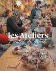 🎅 Atelier Boules de Noël en Fleurs Séchées 🎅