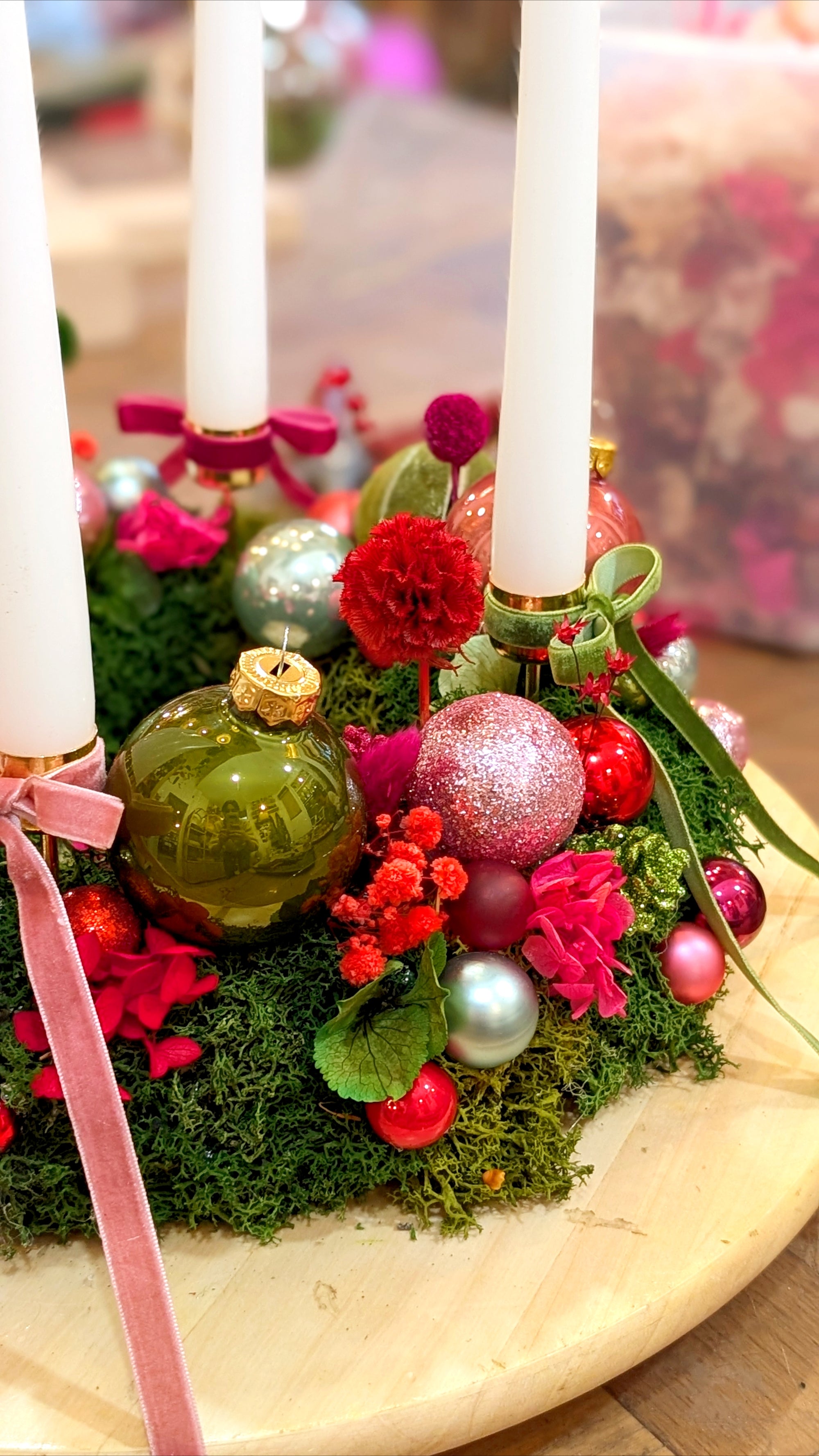 🕯 Trockenblumen-Adventskranz-Workshop 🕯