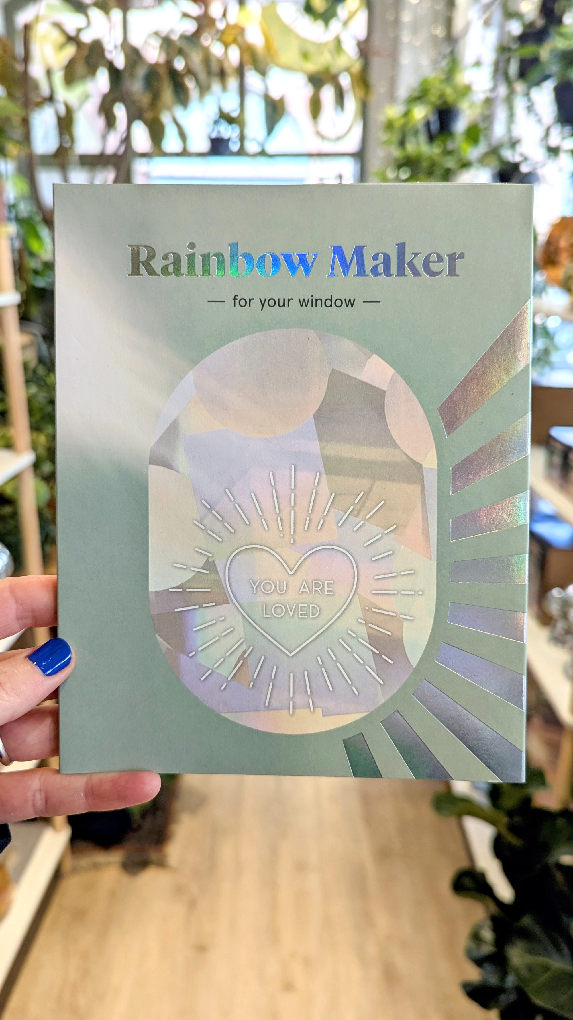 Rainbow Maker (sticker holographique) | Botanopia