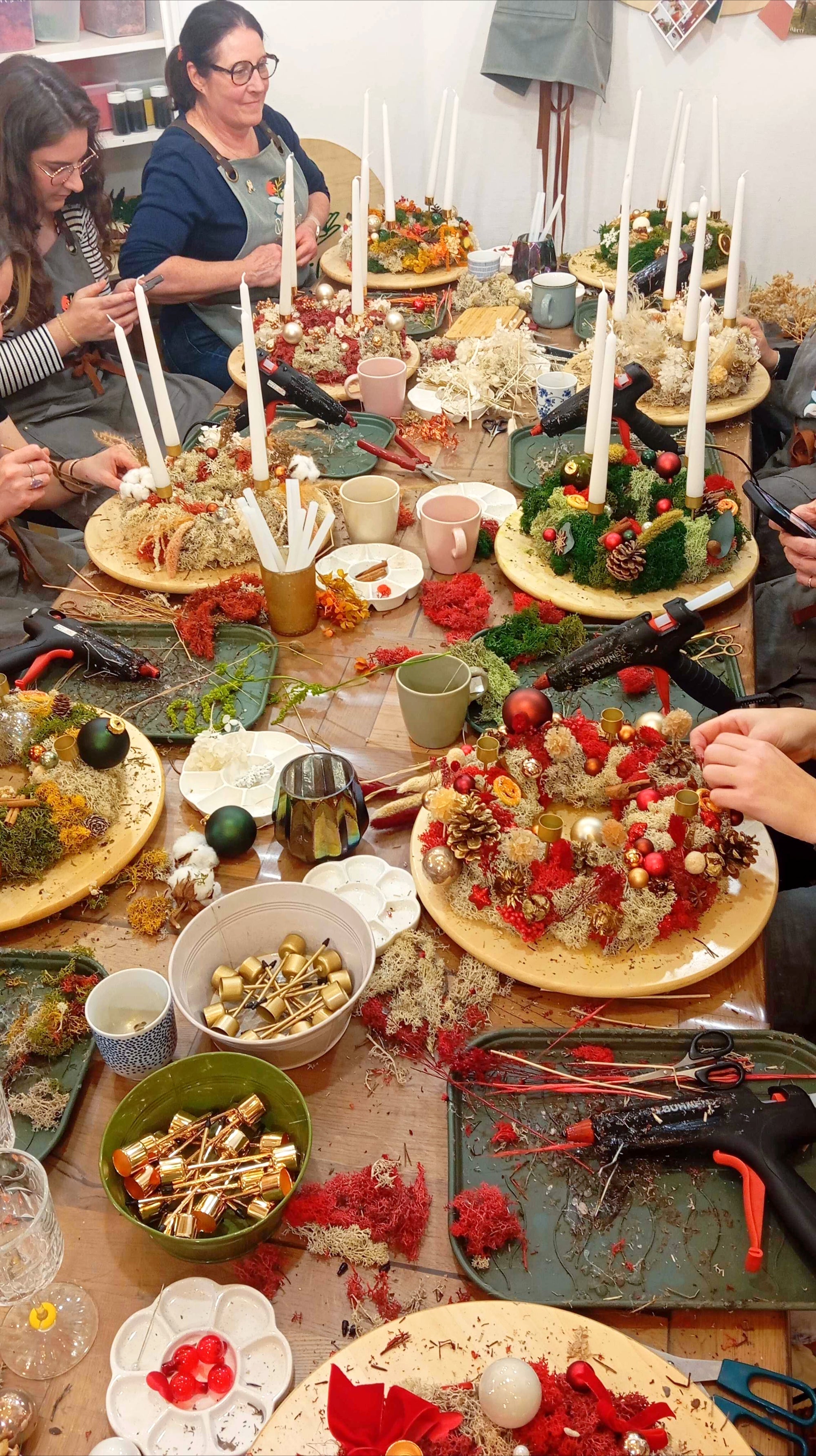 🕯 Trockenblumen-Adventskranz-Workshop 🕯