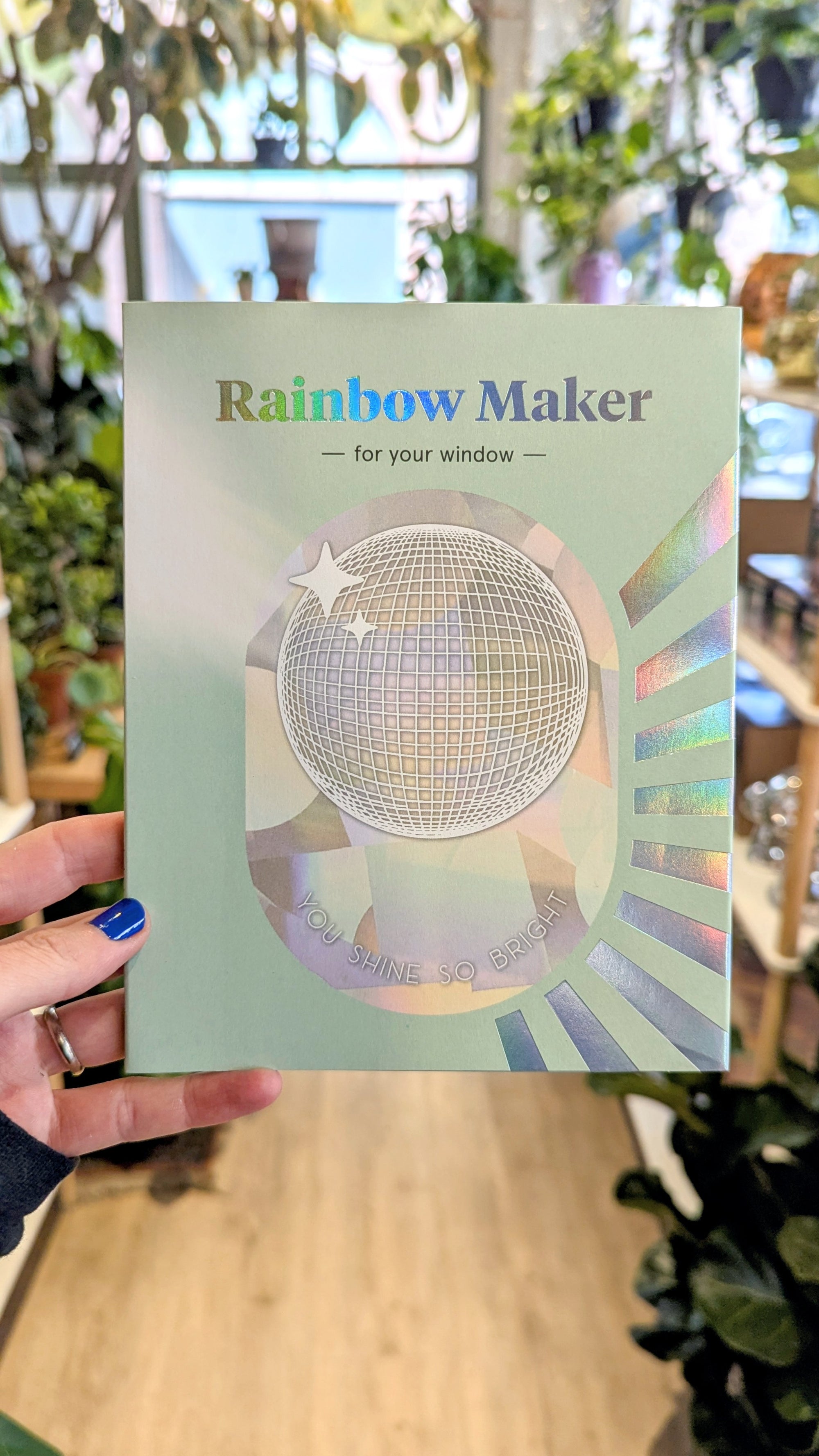 Rainbow Maker (sticker holographique) | Botanopia