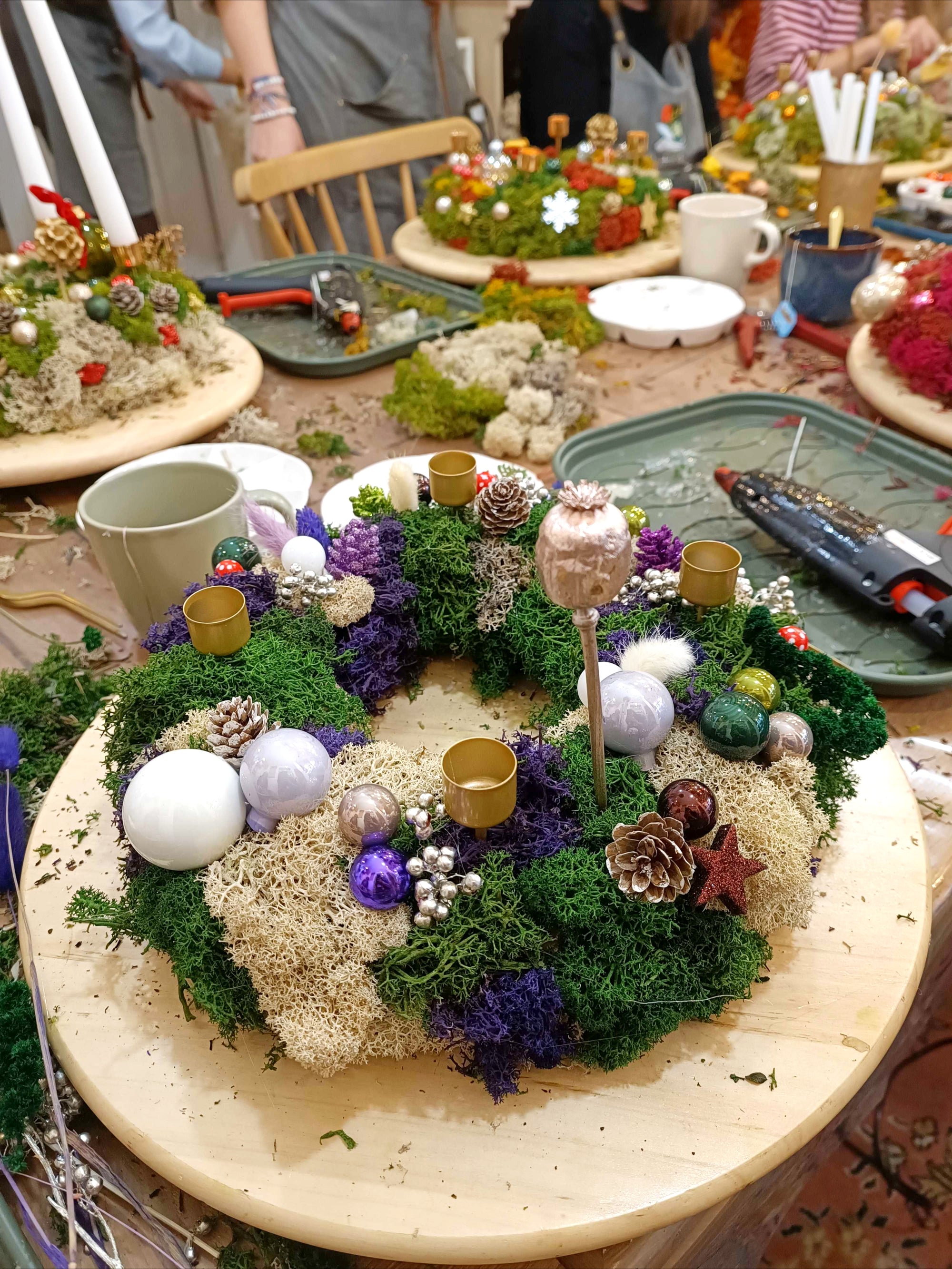 🕯 Trockenblumen-Adventskranz-Workshop 🕯