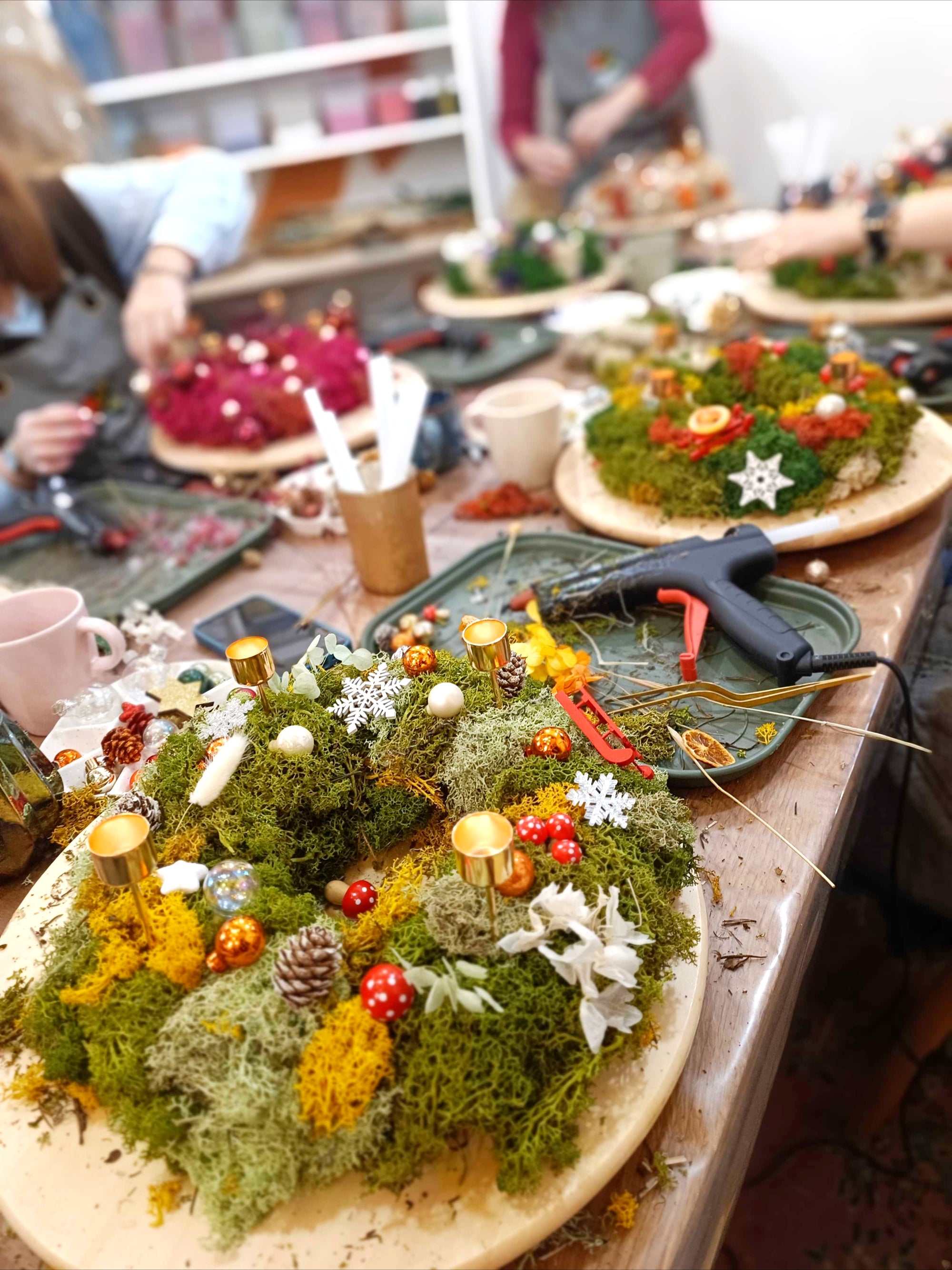 🕯 Trockenblumen-Adventskranz-Workshop 🕯