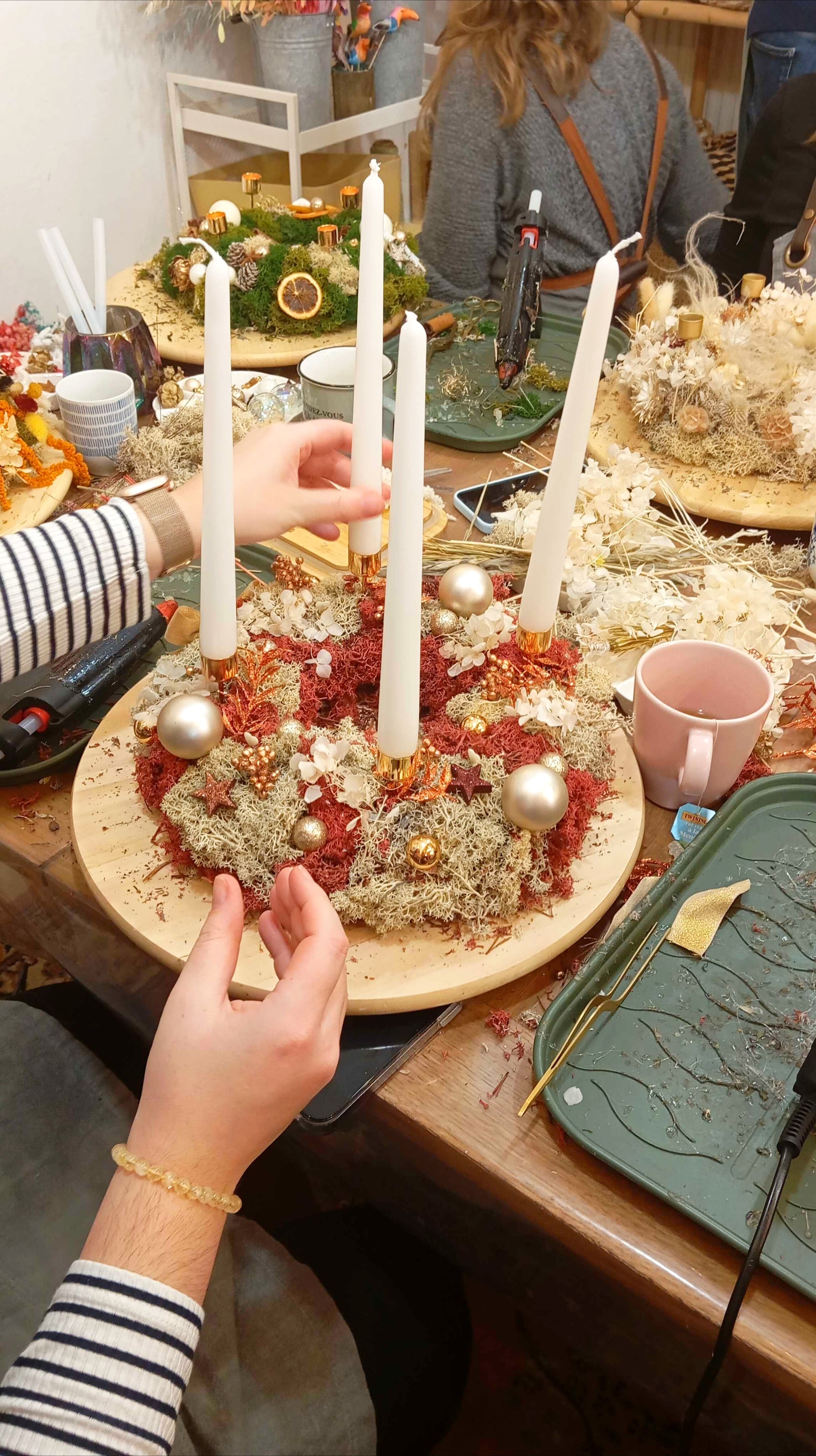 🕯 Trockenblumen-Adventskranz-Workshop 🕯