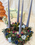 🕯️ Atelier Couronne de l'Avent en Fleurs Séchées 🕯️