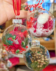 🎅 Atelier Boules de Noël en Fleurs Séchées 🎅