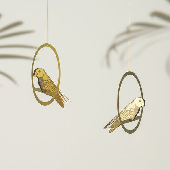 Brass birds to hang - Another studio