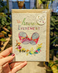 Lulu card 'A happy event' red