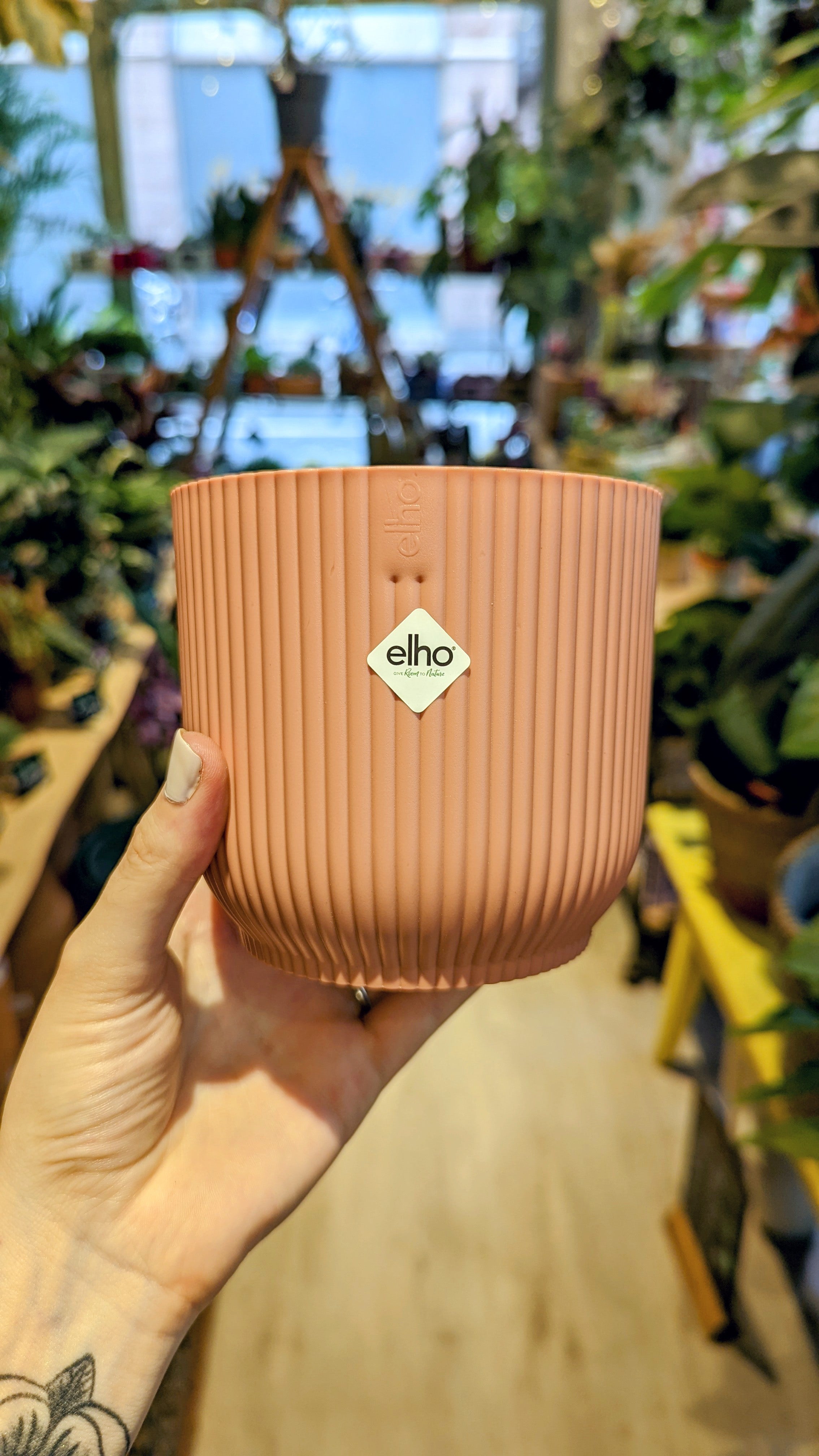 Elho | Vibes rosa Blumentopf (mehrere Optionen)