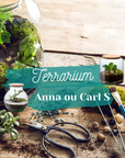 🍃 Carl or Anna Terrarium Workshop - Size S 🍃
