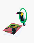 Studio ROOF | Pop-up card - Small "Swinging Toucan" mobile